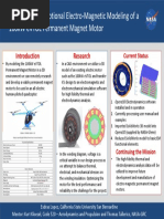 Finite Element Motional Electro-Magnetic Modeling of A 100kW eVTOL Permanent Magnet Motor-Esdras Lopez PDF