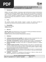 CL GL (P) 02 Guidelines For Determination of Uncertainty of Measurement