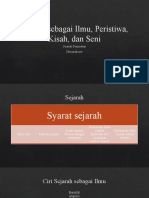 KD 3.5 Sejarah Sebagai Ilmu, Peristiwa, Kisah