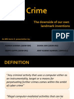 Cyber Crime - MIS Presentation