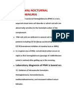 Paroxysmal Nocturnal Hemoglobinuria