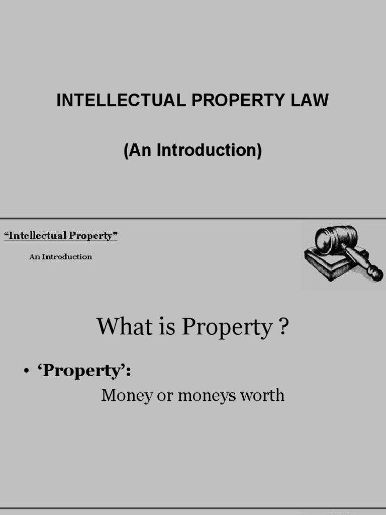 Intellectual Property Law in Pakistan PDF Intellectual Property