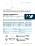 Splice Protection Sleeves: FP-03 Series FPS01 Series FP-40 Series FP-60 Series