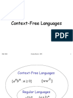 Context Free Grammars