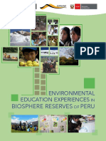 Experiencias de Educacion Ambiental en RESERVA DE BIOSFERA - Perú - INGLES