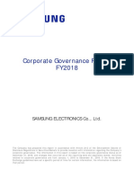 Corporate Governance Report FY2018: Samsung Electronics Co., LTD