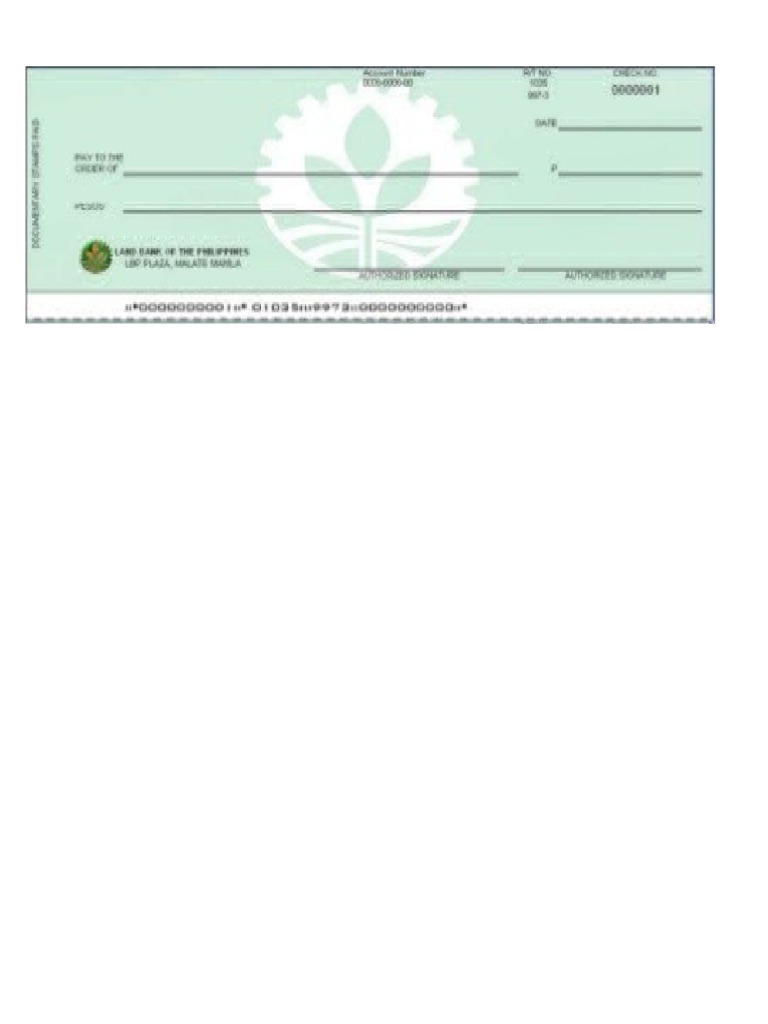 Cheque | PDF