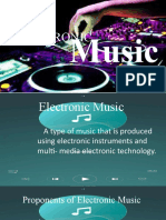 Lesson 3 - Electronic Music