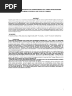 An Attitude Survey On Five Top Tourist Traffic Host Communities Towards Tourism Activities: A Case Study of Ethiopia