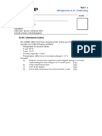 Cooling Capacity 3 Tons - Temperature Difference: CASE 2 (Homework) (5 Ptos)