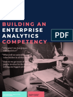 Building An Competency: Enterprise Analytics