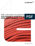 Clariant Flyer Colorants For PA