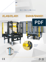 SM48/SM481 XL46/XL461: Carton Sealing Machines