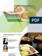 Alimentos, Legislación y Calidad PDF