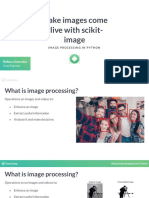 Making images come alive with scikit-image