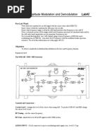 EE390 Amplitude Modulation and Demodulation Lab#2