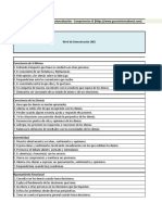 Auto evaluación Competencias IE