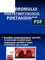 SINDROMULUI POSTSTREPTOCOCIC