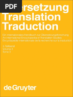 Übersetzung - Translation - Traduction. 3. Teilband by Harald ...