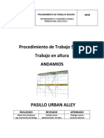 Procedimiento de Trabajo Altura