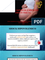 Shock Hipovolemico en Obstetricia