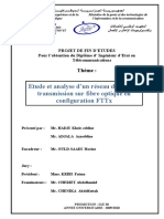 Réseau D Accès Fibre Optique en Configuration FTTX - HADJI Et ADJALA - Copie PDF