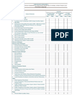 Checklist Dokumen Tenaga Keamanan (Pemilihan Langsung)