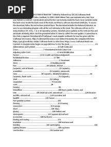 2016 National Construction Estimator