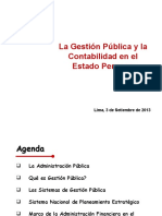 Los Sistemas Administrativos Del Sector Publico 2014