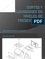 Cortes y Elevaciones en Niveles de Presentación PDF