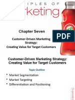 Chapter 7 Customer Driven Marketing Strategy - Creating Value For Target Customers