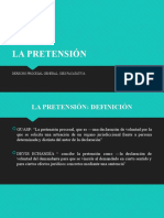 La Pretensión