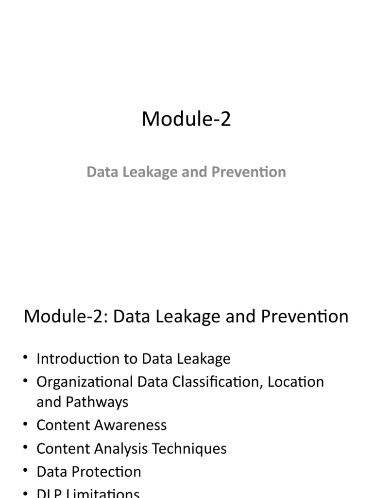 Data Leakage Prevention Strategies | PDF | Security Engineering ...