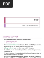 User Datagram Protocol