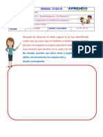 Sesion 19 Dìa 05 Escribimos Compromiss en Fmiia para Respetar El Espacio Personal PDF