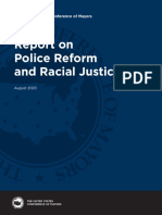 Report on Police Reform and Racial Justice