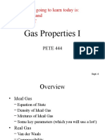 Gas Properties I 2018