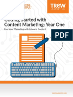 Getting Started With Content Marketing: Year One: Engineers