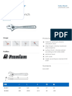 Adjustable Wrench: Product Attributes Usage