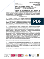 Resolución Apertura IDU LP SGI 004 2020