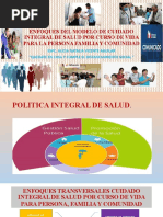 Modelo de Cuidado Integral por Curso de Vida | PDF | Adultos ...
