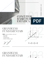 Conceitos básicos de estática e equilíbrio estrutural