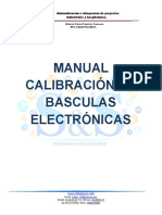 Manual Calibracion Basculas Electronicas PDF