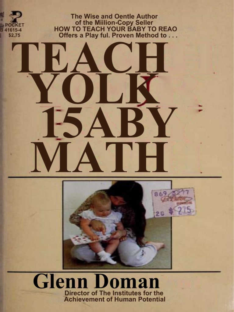 Teach Your Baby Math Glenn Doman PDF - OCR PDF | PDF | Curiosity