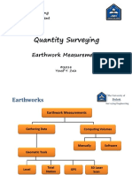 Quantity Surveying - Earthworks, Road Estimation and Culverts PDF