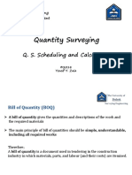 Quantity Surveying - Quantity Surveying PDF