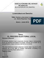 Partidos y Elecciones Locales