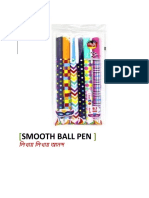 Smooth Ball Pen MKT101