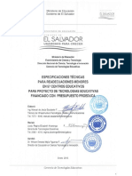 Especificaciones Tecnicas 57 Ce Proeduca PDF