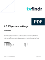 LG TV Picture Settings: Updated 10/2019